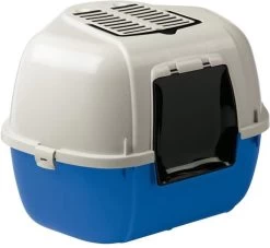 FERPLAST MIKA - Kattentoilet - Blauw