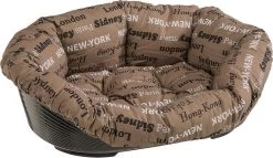 Ferplast Hondenmand Met Kussen Sofa 4 Bruin - 64X48X25 Cm
