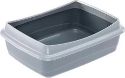 Ferplast Kattenbak Nip Plus 10 Liter 47 X 36 X 15,5 Cm Grijs