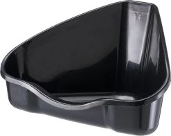 Ferplast Hoektoilet Nora 2 Lettiera Zwart - 35x24x18,5cm