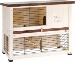 Ferplast Konijnenhok Ranch 100 Basic 92x47x81 Cm Wit 57090000