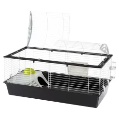 Ferplast Konijnenkooi Casita 120 - Dierenverblijf - 119x58x61 Cm Zwart Wit -Ferplast 2042 30022391 8