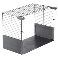 Ferplast Multipla Base Extension - Dierenverblijf - 37x72x50 Cm Grijs