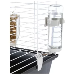 Ferplast Konijnenkooi Casita 120 - Dierenverblijf - 119x58x61 Cm Zwart Wit -Ferplast 6971 30022391 6