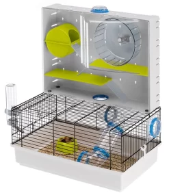 Ferplast Hamsterkooi Olimpia - Dierenverblijf - 46x29.5x54 Cm Assorti