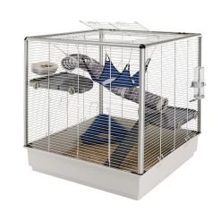 Ferplast Frettenkooi Furet Extra Large - Dierenverblijf - 80x75x86.5 Cm