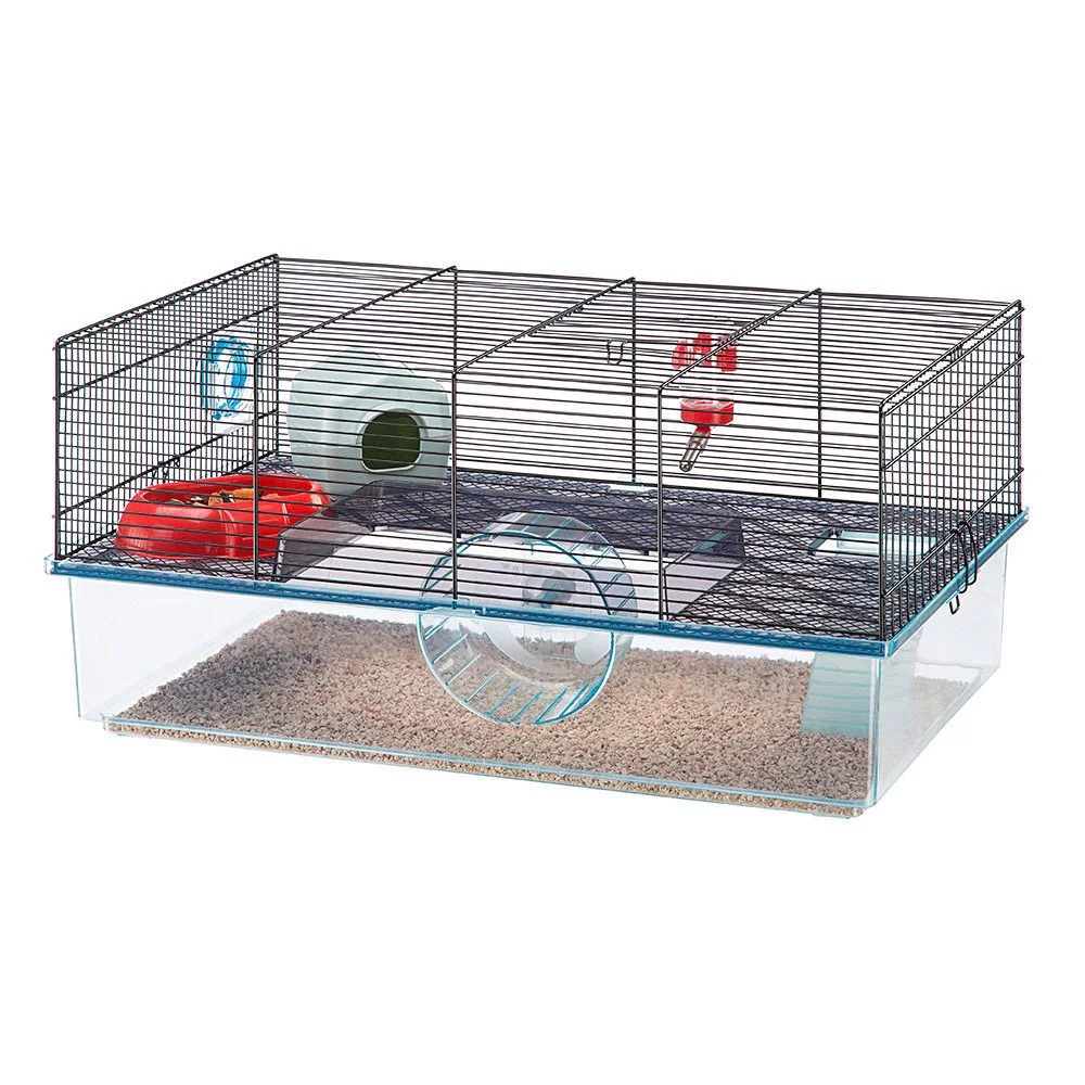 Ferplast Hamsterkooi Favola - Dierenverblijf - 60x36.5x30 Cm Zwart 1 Ferplast Hamsterkooi Favola - Dierenverblijf - 60x36.5x30 Cm Zwart