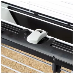 Ferplast Konijnenkooi Casita 120 - Dierenverblijf - 119x58x61 Cm Zwart Wit -Ferplast 8153 30022391 7