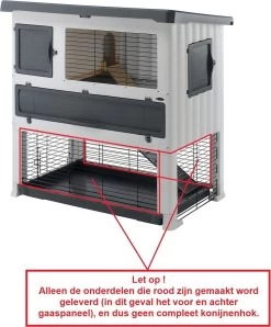 Ferplast Grand Lodge 120 Konijnenhok Onderdeel Draad Raster