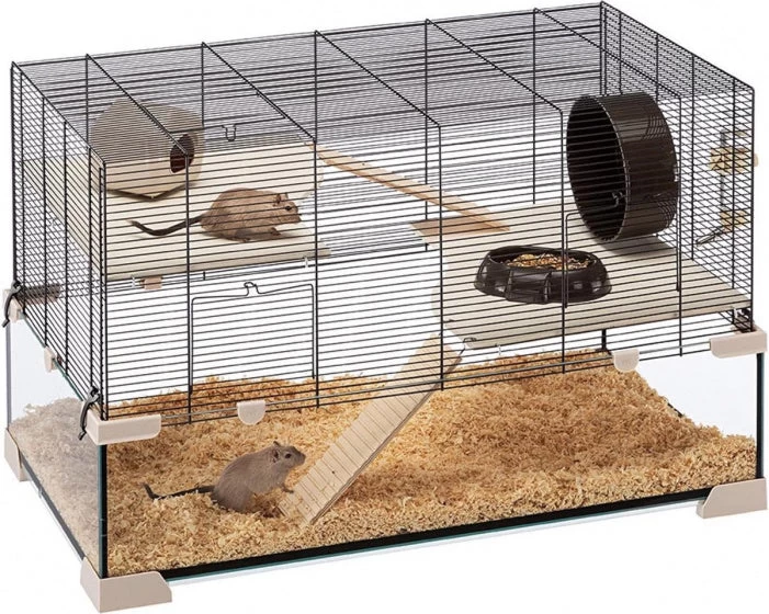 FERPLAST HAMSTERKOOI KARAT 78,5X45,5X52,5 CM - Afbeelding 3