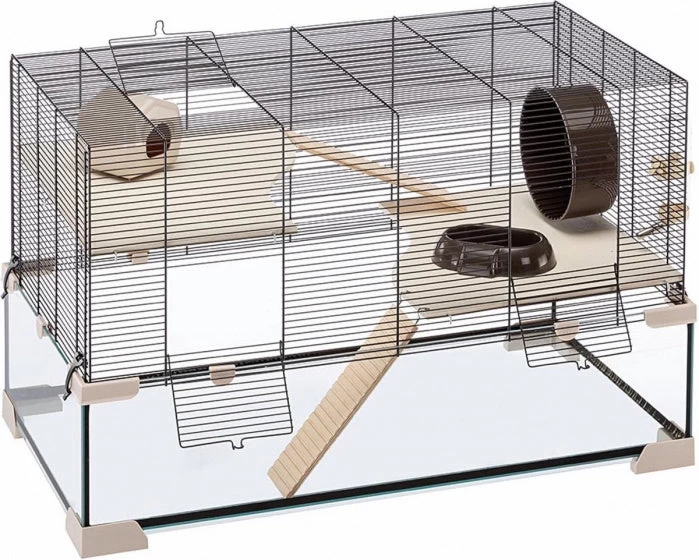 FERPLAST HAMSTERKOOI KARAT 78,5X45,5X52,5 CM - Afbeelding 4