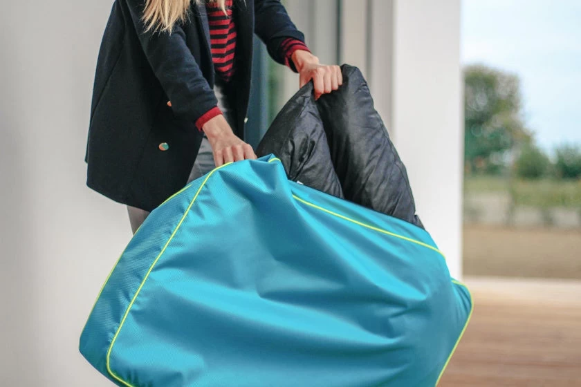 FERPLAST LIGKUSSEN POLO BRUIN 95X60X8 CM - Afbeelding 2