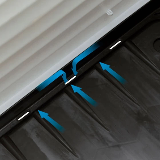 FERPLAST HONDENHOK DOGVILLA 90 GRIJS/BRUIN 88X72X65 CM - Afbeelding 5