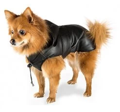 FERPLAST HONDENJAS TRENCH COAT ZWART 55 CM