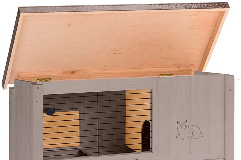 FERPLAST RANCH 120 BASIC GRIJS/GRIJS 117X67,5X95,5 CM - Afbeelding 3