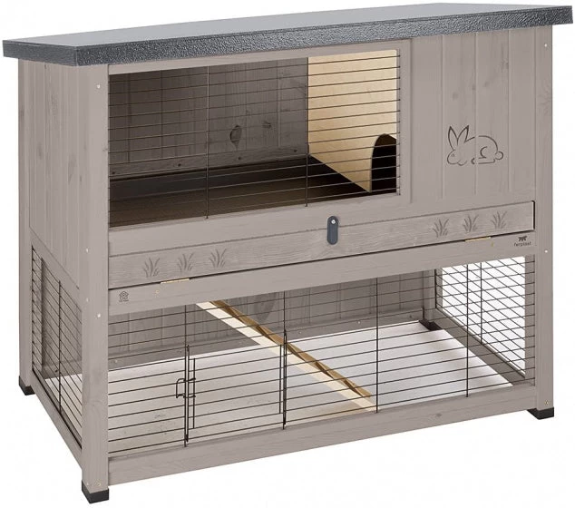 FERPLAST RANCH 120 BASIC GRIJS/GRIJS 117X67,5X95,5 CM