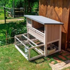 FERPLAST KONIJNENHOK RANCH 120 MAX 117X69X107 CM -Ferplast ferplast konijnenhok ranch 120 max 117 x 107 cm hout naturel 4 488535 1604329632