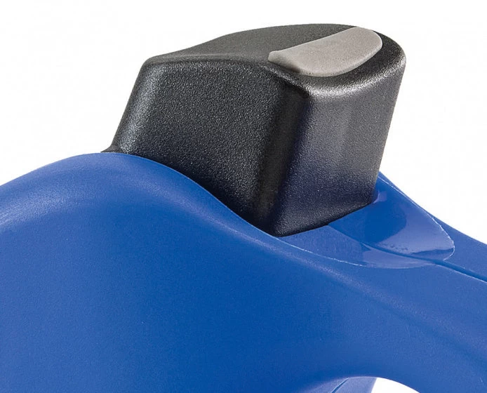 FERPLAST HONDENRIEM ROLLIJN AMIGO TAPE BLAUW / WIT M 5 MTR - Afbeelding 4