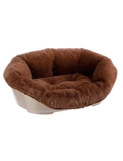 FERPLAST Sofa 6 Soft Bruin + Mand Beige